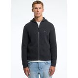 CHASIN' Heren Cardigan - Oliver Full Zip - Donkergrijs