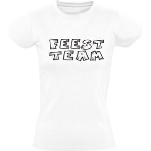Feest Team Dames T-shirt | dream team | voetbal | shirts kleding | volleybal | handbal | hockey | toernooi | teamsport | sport | sportkantine | kantine | Feestteam | Shirt