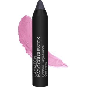 Camaleon Cosmetics - Magic Colourstick - Verkleurende Magic Lipstick - Grijs: naar roze verkleurend - Met aloë vera, rozenbottel en cacaoboter - In doosje verpakt
