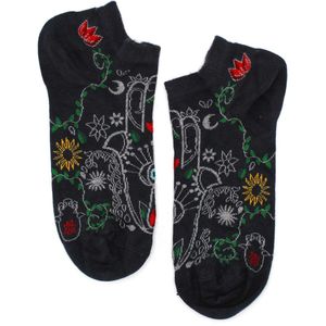 Hop Hare - Bamboe - Enkelsokken - Sneakersokken - Vrolijke Sokken - Hamsa - Happy Socks - Unisex - maat 36-40