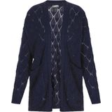 DreiMaster - Comfy Collectie - Gebreid Vest - Open Voorkant - Lange Mouwen