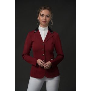 PresTeq Wedstrijdjas AmbitionFirst - maat 44 - bordeaux