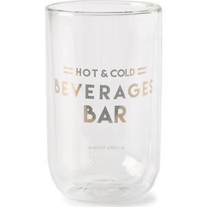 Riviera Maison - Beverage Bar Glass - L - Koffie- en theeglas
