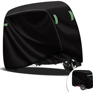 Elektrische mobiele afdekking 420 Oxford-afdekking - waterdicht - heavy duty - 124 x 58 x 99 cm - met elastiek .