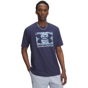 Under Armour - ABC Camo Boxed Logo - Sportshirt - Blauw