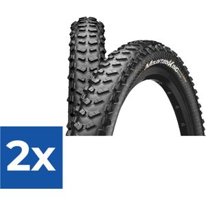 Continental Buitenband Mountain King 27.5 X 2.30 (58-584) Zwart - Voordeelverpakking 2 stuks