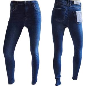 Hello Miss - Jeans - Donkerblauw - Stretch - Push up - Maat 34 - Maat XS