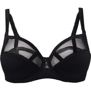 Louisa Bracq - Serie Beugel BH Zwart - maat 75D - Zwart