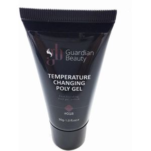 Guardian Beauty Polygel - Temperature Changing Polygel - Bordeaux - 30g - Polyacryl Gel