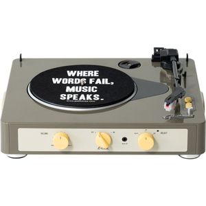 Gadhouse Brad Retro MK ll - Platenspeler - Grijs