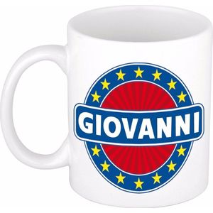 Giovanni naam koffie mok / beker 300 ml  - namen mokken