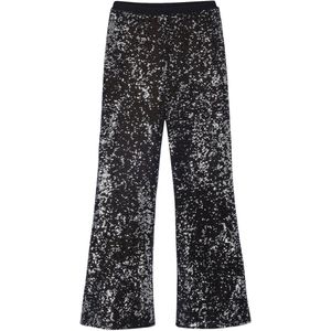 Meisjesbroek - Zilver - Pailletten - Harembroeken