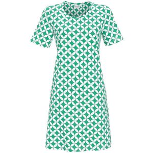 Katoenen nachthemd Ringella smaragdgroen - Groen - Maat - 40