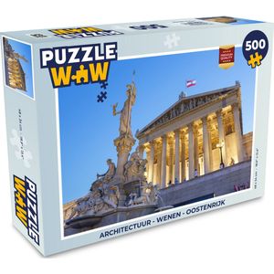 Puzzel Architectuur - Wenen - Oostenrijk - Legpuzzel - Puzzel 500 stukjes