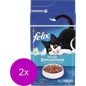 Felix Vis Sensations - Kattenvoer - 2 x 4 kg