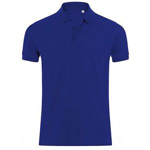 SOLS Heren Phoenix Poloshirt met korte mouwen Pique Polo (Ultramarijn)