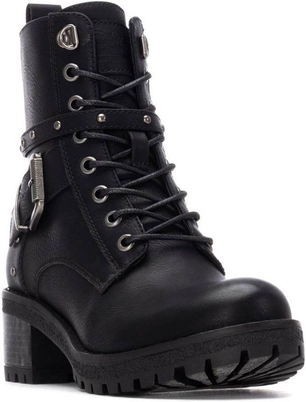 Refresh - 173247 - Enkellaarsjes - Bruin - Ritssluiting - Casual