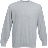 Fruit Of The Loom Heren Set-In Belcoro® garen Sweatshirt (Heather Grijs)