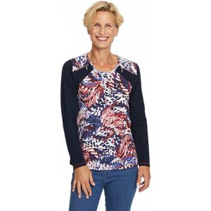 Effen T-shirt met lange mouwen