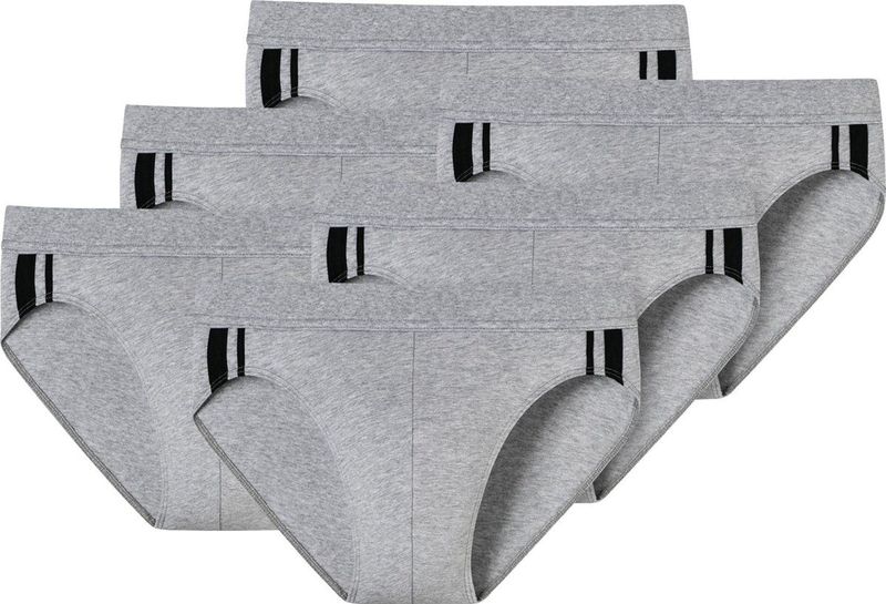 SCHIESSER - Slip Set - 6 Stuks - Herenondergoed - Comfortabel en Vormvast