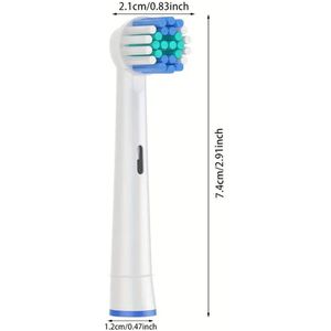 Geschikt voor SB17A 50A / 60A deelde de 18A / 20A 25A / 417A elektrische tandenborstel head head vervangen, in totaal 4 kleur willekeurig