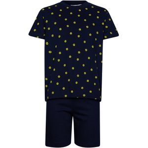 Pastunette Shortama Padel - Katoen - Blauw - Maat 104