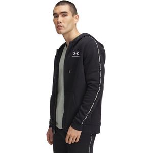 Under Armour - Icon Fleece Taping - Sweatshirt - Marine OD Green/Wit