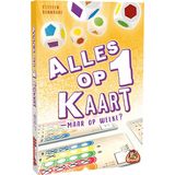 White Goblin Games Alles Op 1 Kaart - Dobbel- en Kaartspel voor de hele familie - 2-4 spelers - Vanaf 8 jaar