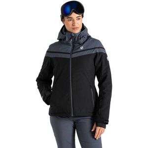 Dare2b - Flurry - Jas - Zwart - Gerecycled Waterdicht en Ademend Stretchmateriaal