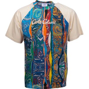 Carlo Colucci Heren T-Shirt Multi C3480/591