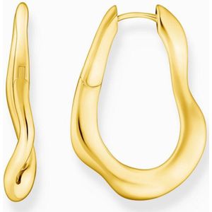 Thomas Sabo - CR755-413 - Oorbellen - Geel Goud Verguld - Gerecycled Zilver