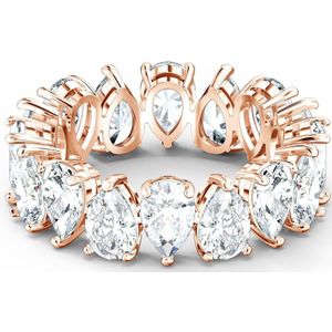 Swarovski Vittore Dames Ring Metaal - Roségoudkleurig - 18.50 mm / maat 58