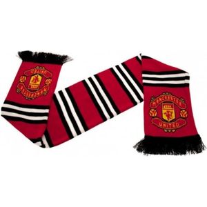 Manchester United sjaal stripe rood