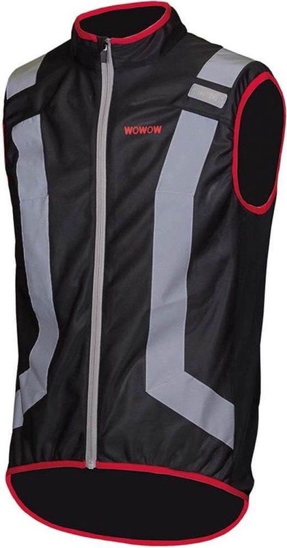 Wowow VEST WW FLANDRIEN REFLECTIE ZWART XS