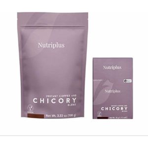 Farmasi Nutriplus Cichorei (Hinbida) Koffie 100gr! Afslank koffie ter ondersteuning bij het afslanken Cafeïnevrij Detox Eetlustremmend + Farmasi Chicory koffie! Hulp bij afslank en ontgiften. Meeneem zakjes! 16 stuks