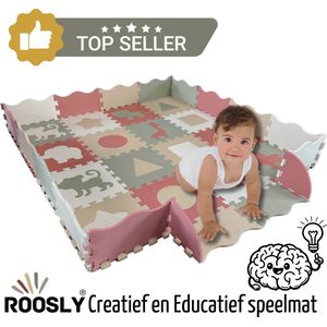 Roosly - Educatieve Speelmat - Multikleur - EVA-schuim