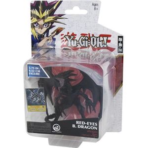 Yu-Gi-Oh! Red Eyes Black Dragon Speelfiguur 10 cm {Speelgoed voor kinderen jongens meisjes | Yu-Gi-Oh , YuGiOh | Anime, Manga Actiefiguur | Draak Draken Kaarten | Yami Yugi, Seto Kaiba, Bakura, Mai Kujaku, Dartz}