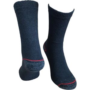 WeirdoSox – 8 paar Werksokken - Antraciet - Maat 39/42 - Met versterkte hak en teen en comfortabele badstof voet
