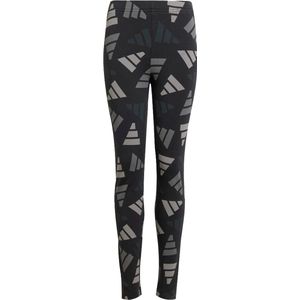 Adidas Seasonal Essentials Logo Celebration Leggings Zwart 9-10 Years Meisje