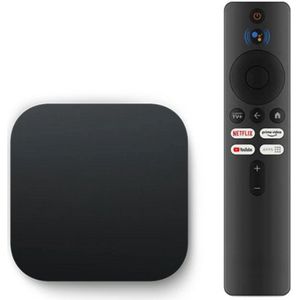 Chromecast - Streaming Box - AudioCast - Smart TV Box - Adapter - Draadloze Audiostreamer - DC 5V - 2A - WiFi 2.4GHz/ 5GHz - Bluetooth 5.2 - HDR10 + - Dolby Visie - Zwart