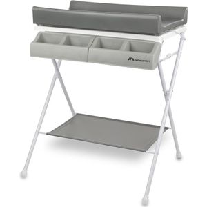 Bebeconfort Baltic 2-in-1 Bad- en Verschoningsunit, 0 tot 12 maanden, tot 11 kg, Grey Mist