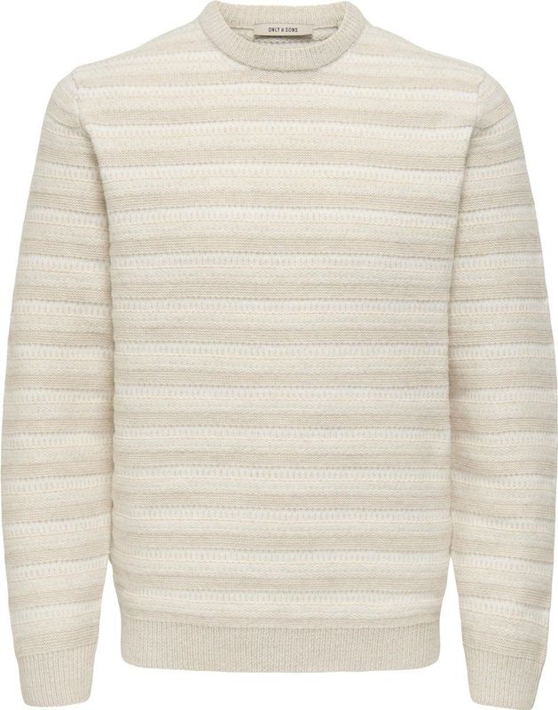 ONLY&SONS - ONSMING LIFE REG LS CREW NECK KNIT - Gebreide Pullover - Heren
