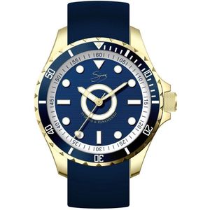 DUTCH MASTER EL MARINO 55 MM DOUBLE PLATED YELLOW GOLD 3-HAND 10 ATM
