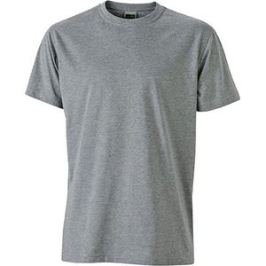 Fusible Systems - Heren James and Nicholson Workwear T-Shirt (Lichtgrijs)