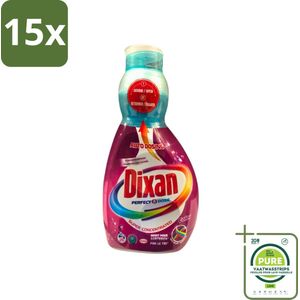 15 x Dixan Perfect Dose - Vlekkenkampioen - Extreme Power - Gekleurde Was - 26 Wasbeurten - Grootverpakking - Wasmiddel - Gekleurde Was - Vlekkenverwijderaar - Anti-kleuroverdracht - Supergeconcentreerd