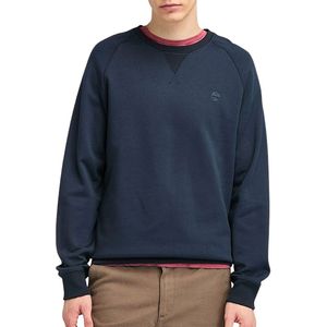 Timberland - Exeter River - Sweatshirt - Marineblauw - Geborsteld Katoen