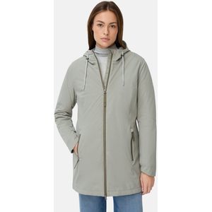 camel active Functioneel jack van lichtgewicht softshell met capuchon - Maat womenswear-34 - Donker salie