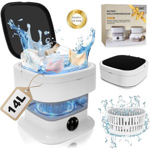 Compacte Draagbare Mini-Wasmachine - Ideaal voor Babykleding en Reizen
