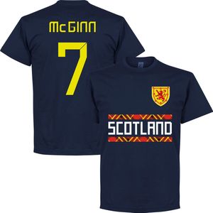 Schotland McGinn 7 Team T-Shirt - Navy - Kinderen - 116