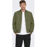 Only & Sons - Tussenjas - Olijfgroen - Bomberjack